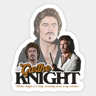 Garthe Knight // Evil Twin of Michael Knight (Rider) Sticker